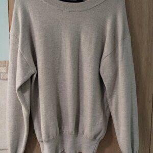 Magaschoni Wool Sweater with Ruffle Wrists